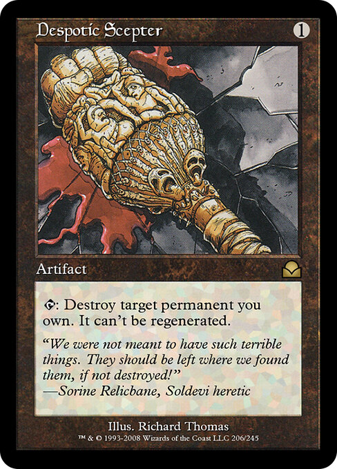 Despotic Scepter - Masters Edition II Magic card