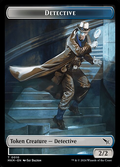 Detective - Jumpstart 2022 Front Cards (#10) - Illustrated by Steve Prescott - Magic: The Gathering Card