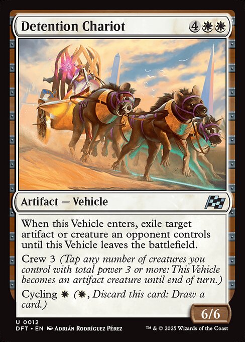 Detention Chariot - Aetherdrift Magic card