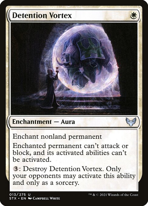 Detention Vortex - Strixhaven: School of Mages Magic card