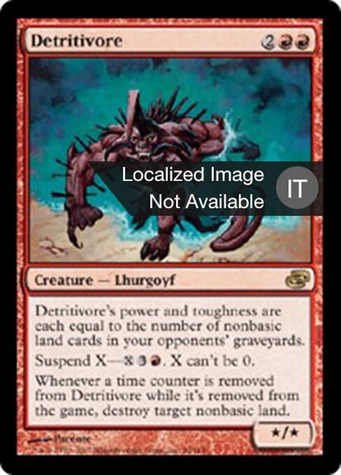 Détritivore (Detritivore) - Planar Chaos (#96) - Illustrated by Paolo Parente - Magic: The Gathering Card