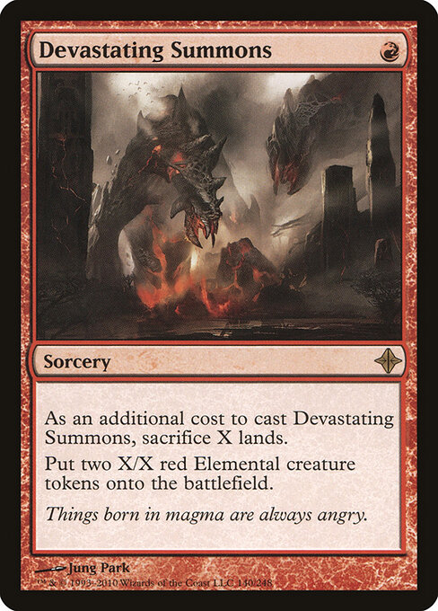 Devastating Summons - Rise of the Eldrazi Magic card