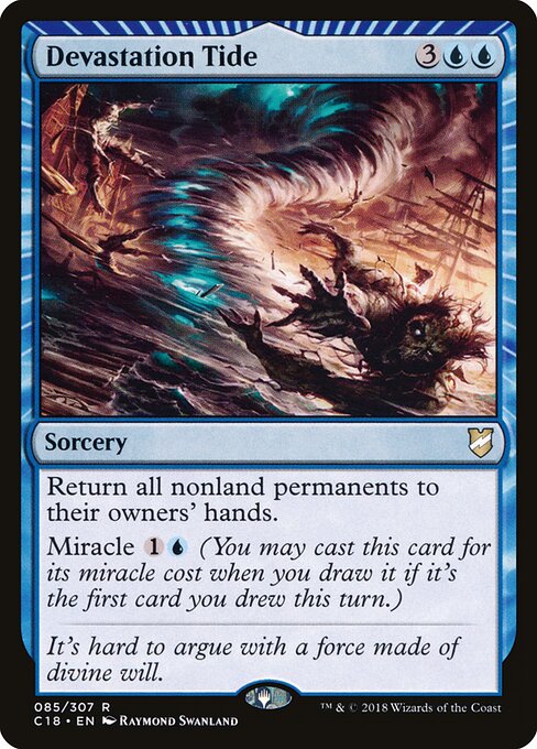 Devastation Tide - Commander 2018 Magic card