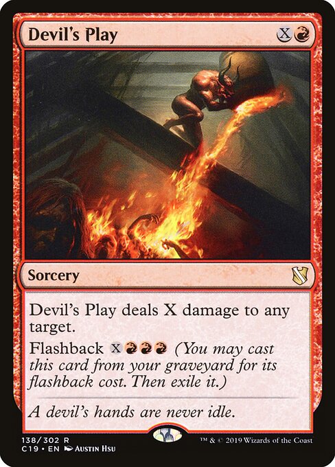 Devil's Play - Commander 2019 Magic card