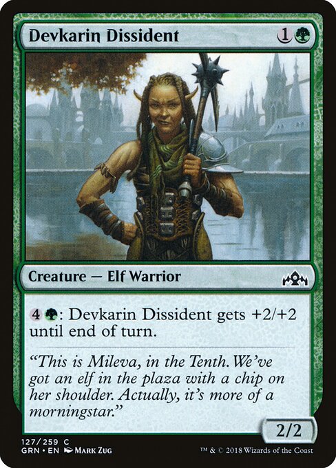 Devkarin Dissident - Guilds of Ravnica Magic card