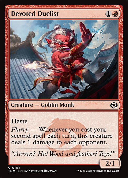 Devoted Duelist - Tarkir: Dragonstorm Magic card