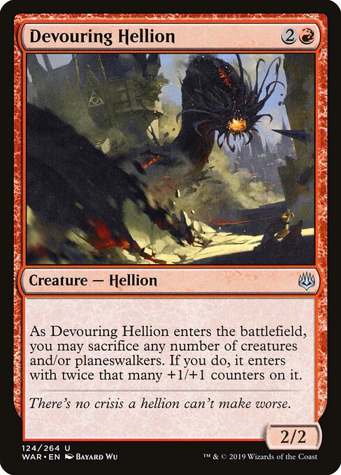 Devouring Hellion - War of the Spark Magic card