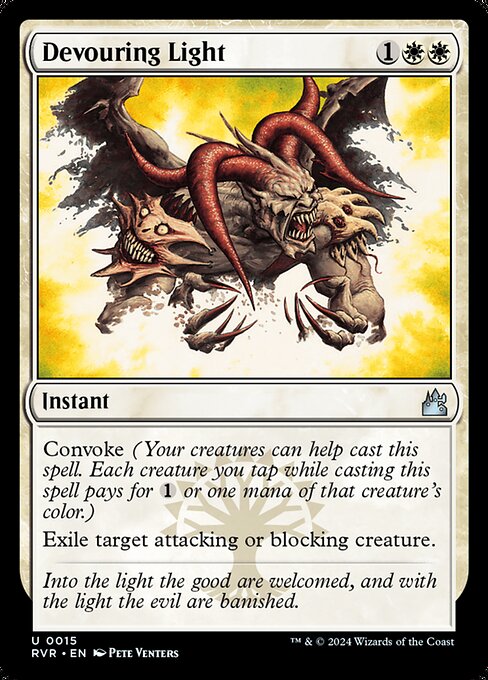 Devouring Light - Ravnica Remastered Magic card