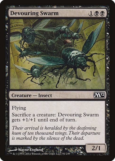 Devouring Swarm - Magic 2012 Magic card