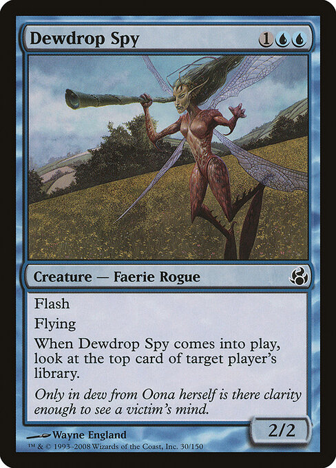 Dewdrop Spy - Morningtide Magic card