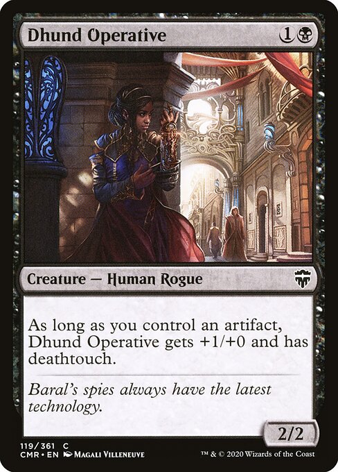Dhund Operative - Commander Legends (#119) - Illustrated by Magali Villeneuve - Magic: The Gathering Card