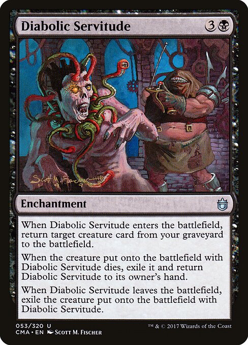 Diabolic Servitude - Commander Anthology Magic card