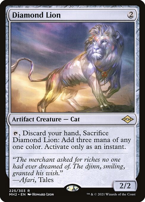 Diamond Lion - Modern Horizons 2 Magic card