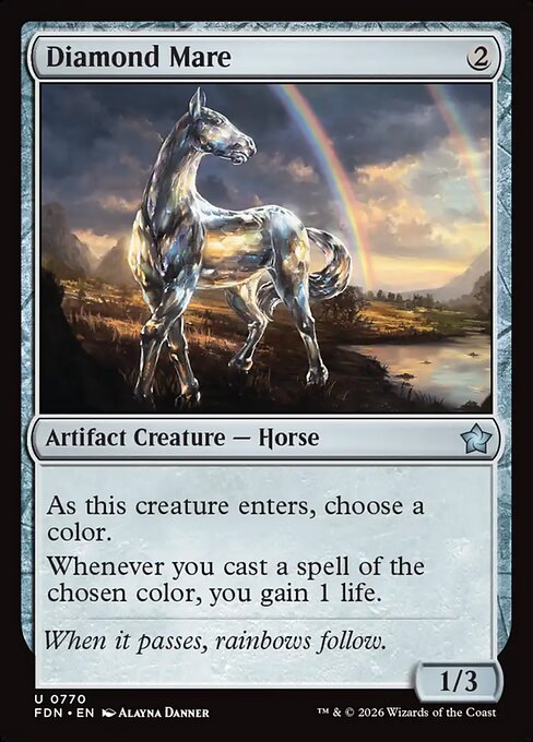 Diamond Mare - Foundations Magic card