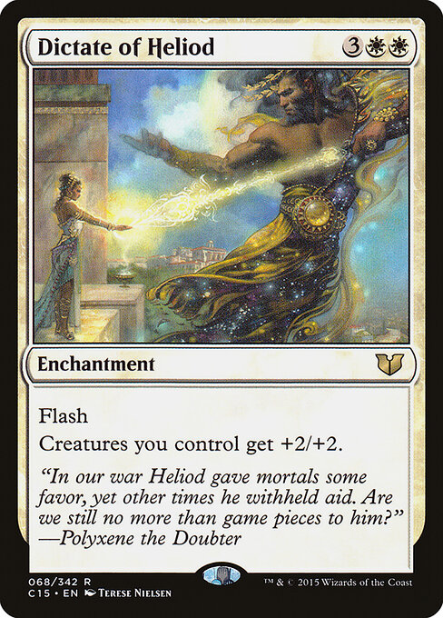 Dictate of Heliod - Commander 2015 Magic card