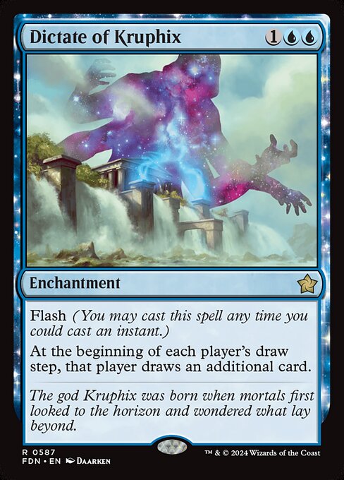 Dictate of Kruphix - Foundations Magic card