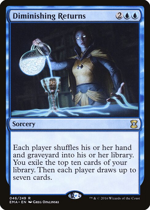 Diminishing Returns - Eternal Masters Magic card