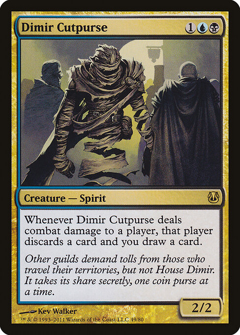 Dimir Cutpurse - Duel Decks: Ajani vs. Nicol Bolas Magic card