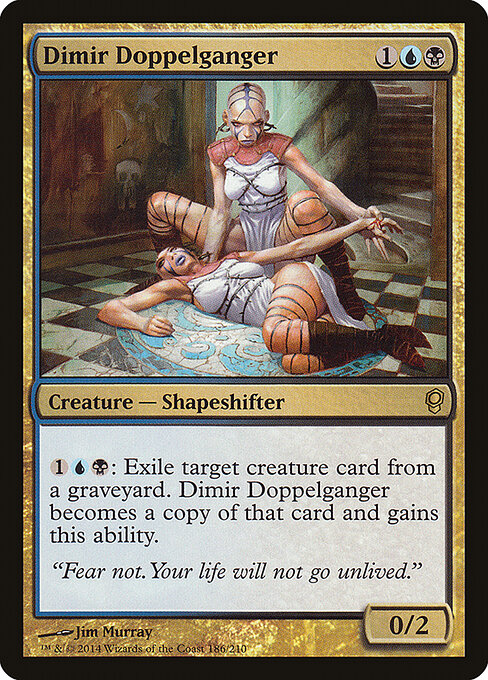 Dimir Doppelganger - Conspiracy Magic card