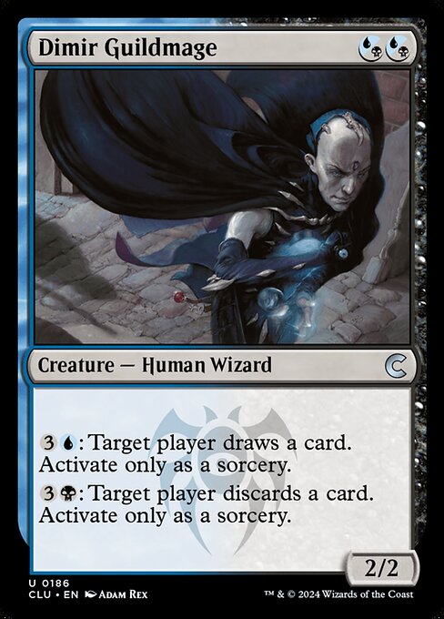 Dimir Guildmage - Ravnica: Clue Edition Magic card