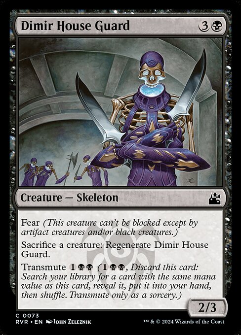 Dimir House Guard - Ravnica Remastered Magic card