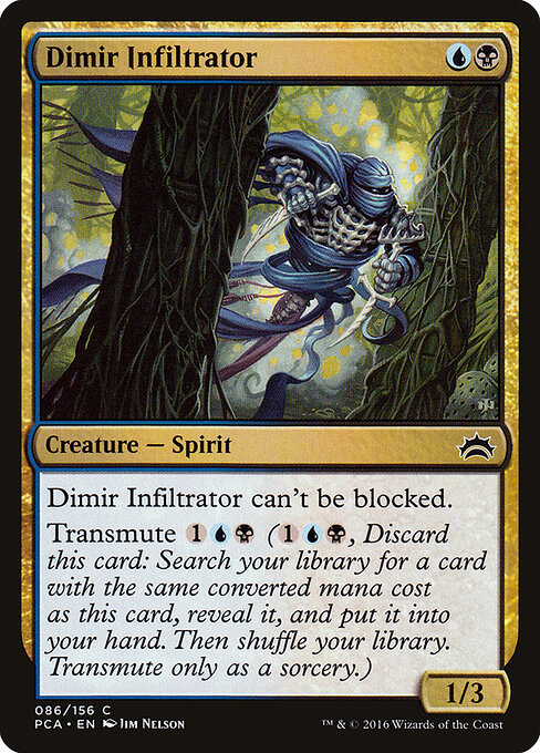 Dimir Infiltrator - Planechase Anthology Magic card