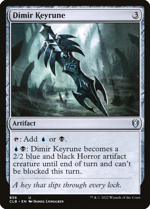 Dimir Keyrune - Commander Legends: Battle for Baldur's Gate Magic card