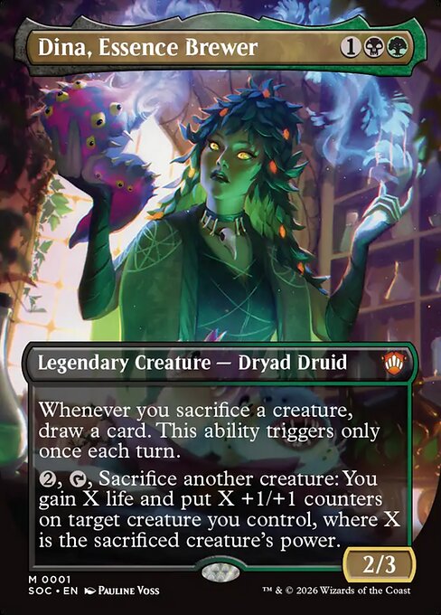 Dina, Essence Brewer - Secrets of Strixhaven Commander Magic card