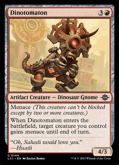 Dinotomaton - The Lost Caverns of Ixalan Magic card