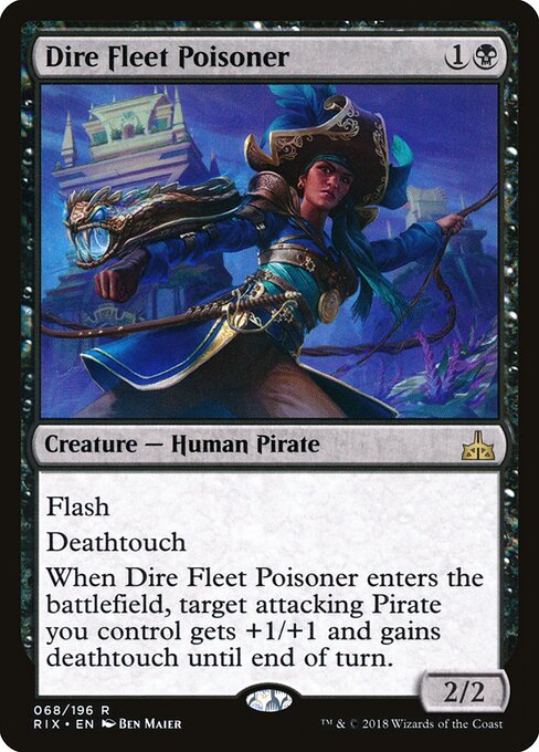 Dire Fleet Poisoner - Rivals of Ixalan Magic card