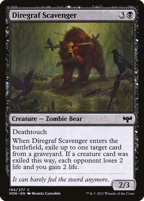 Diregraf Scavenger - Innistrad: Crimson Vow Magic card