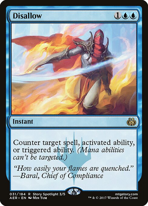 Disallow - Aether Revolt Magic card