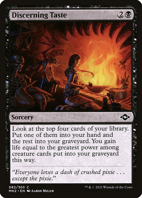 Discerning Taste - Modern Horizons 2 Magic card