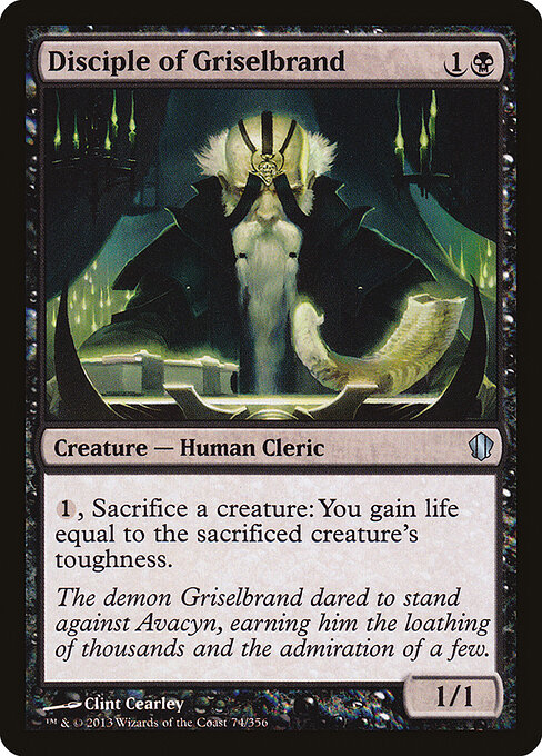 Disciple of Griselbrand - Commander 2013 Magic card