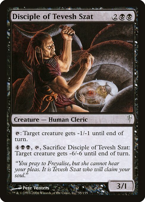 Disciple of Tevesh Szat - Coldsnap Magic card
