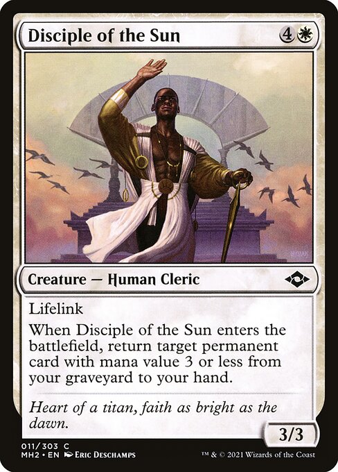 Disciple of the Sun - Modern Horizons 2 Magic card
