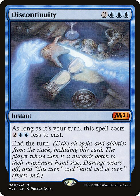Discontinuity - Core Set 2021 Magic card