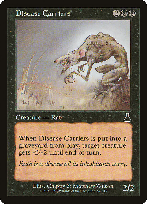 Disease Carriers - Urza's Destiny Magic card
