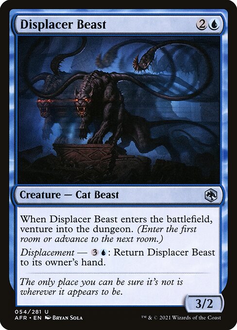 Displacer Beast - Adventures in the Forgotten Realms Magic card