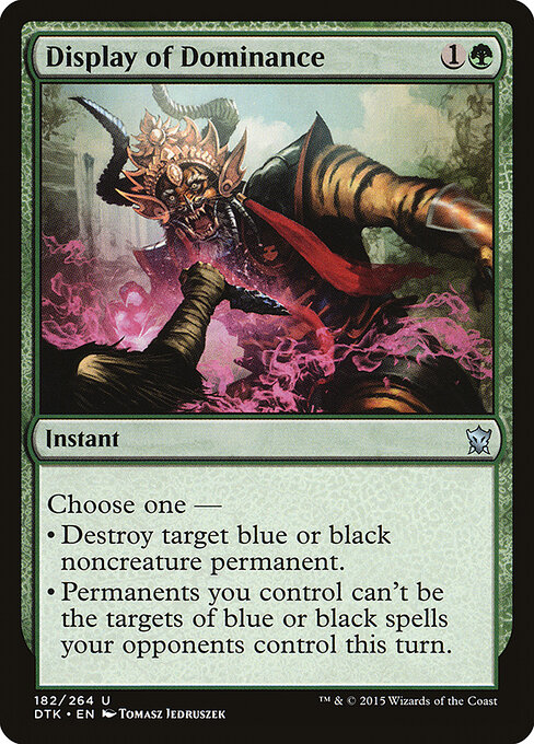 Display of Dominance - Dragons of Tarkir Magic card