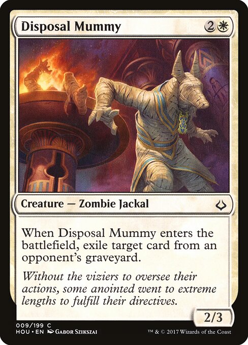 Disposal Mummy - Hour of Devastation Magic card