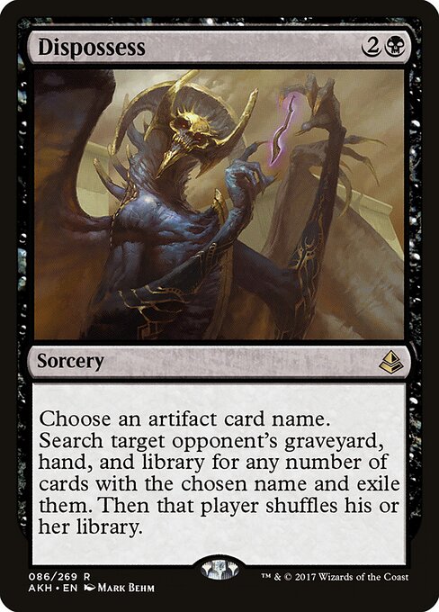 Dispossess - Amonkhet Magic card