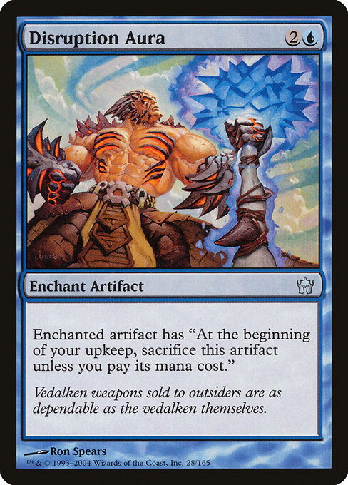 Disruption Aura - Fifth Dawn Magic card