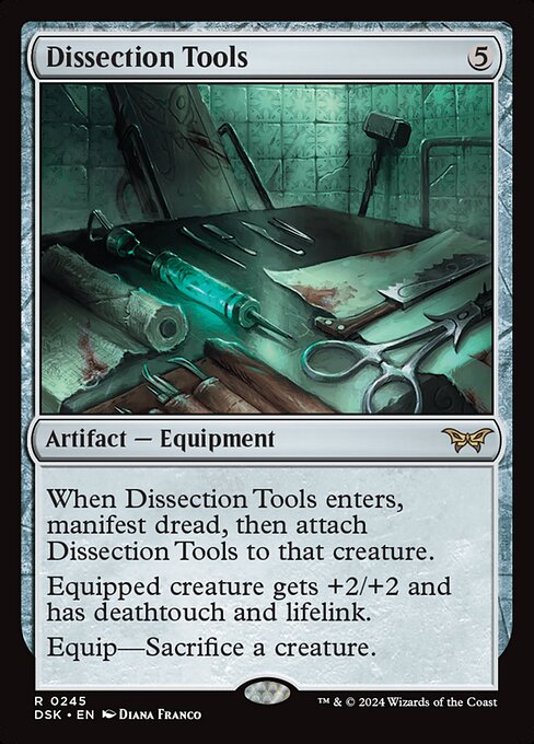 Dissection Tools - Duskmourn: House of Horror Magic card