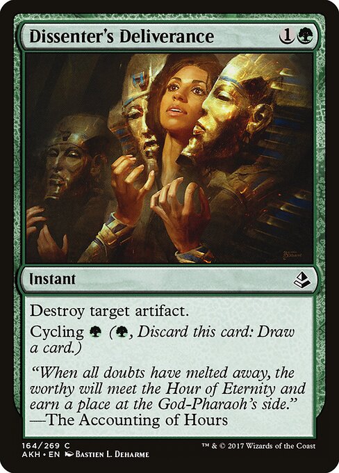 Dissenter's Deliverance - Amonkhet Magic card