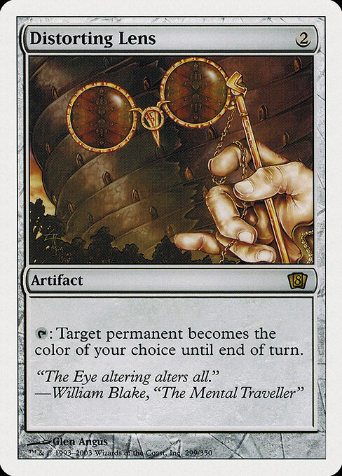 Distorting Lens - Eighth Edition Magic card