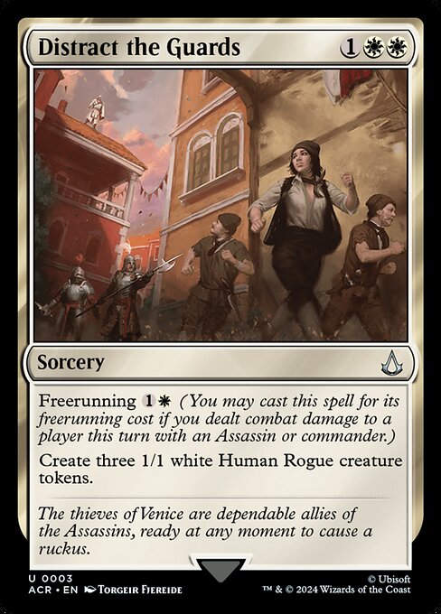 Distract the Guards - Assassin's Creed Magic card