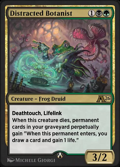 Distracted Botanist - Alchemy: Secrets of Strixhaven Magic card