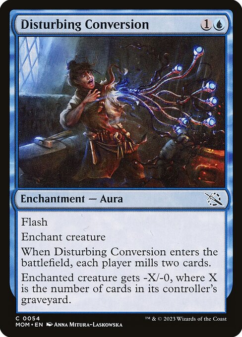 Disturbing Conversion - March of the Machine Magic card