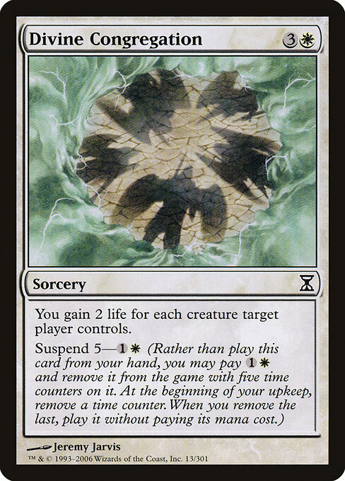 Divine Congregation - Time Spiral Magic card
